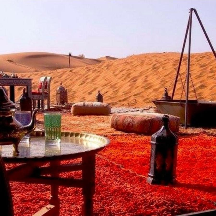 Sahara Luxury Tented Camp เมอร์ซูกา ภายนอก รูปภาพ