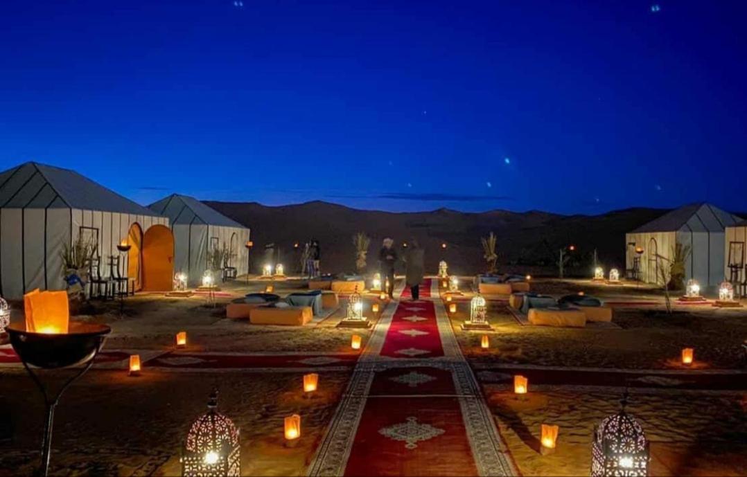 Sahara Luxury Tented Camp เมอร์ซูกา ภายนอก รูปภาพ